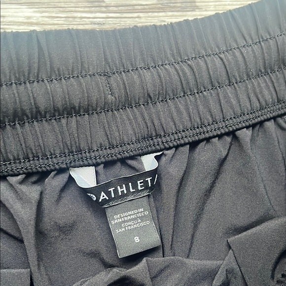 Athleta Black A-Line Midi Skirt for Work - Picture 2 of 6